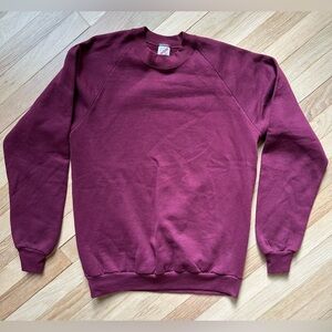 Vintage Jerzees Sweatshirt Crewneck Blank Men’s XL